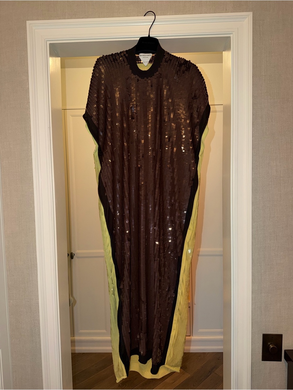 Bottega Veneta sequin midi dress